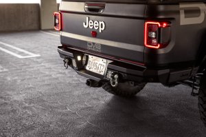 Jeep Gladiator JT Rear Bumper - DV8 Offroad - MTO Series - Micro-texture black - `20-`23